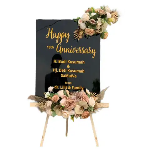 Papan Bunga Akrilik Ngadas